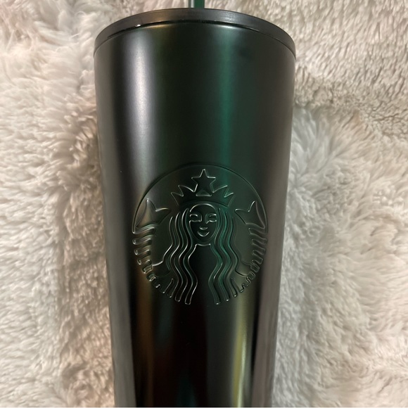 ✨🆕💚💖STARBUCKS LIMITED EDITION 2020 OMBRE EMERALD DARK GREEN TUMBLER💖💚 - Picture 5 of 9